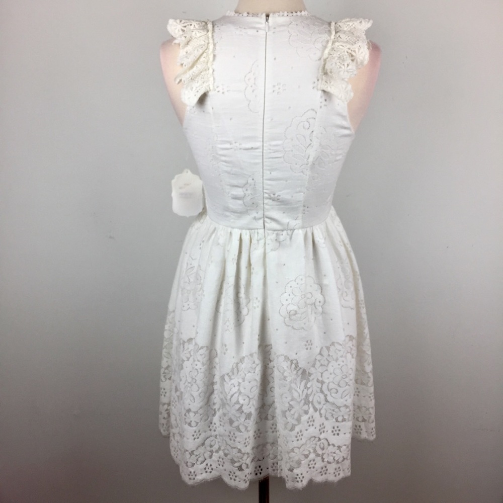 Altar’d State Floral Lace Alvida Fit & Flare Dress - Picture 3 of 8